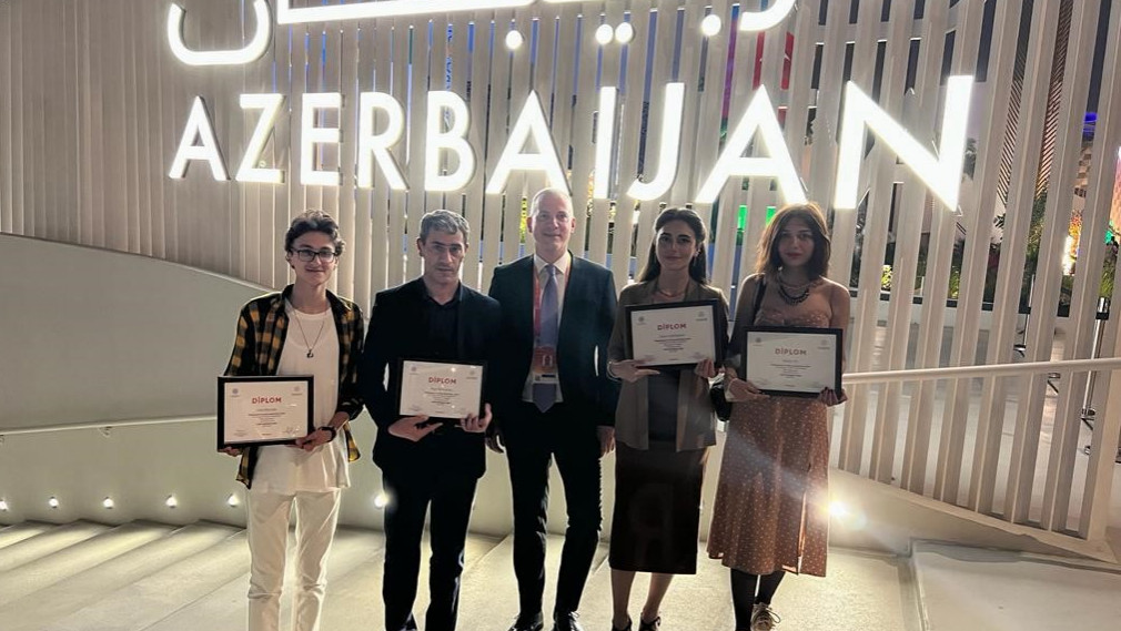 “Expo 2020 Dubai”da DTA və MEDİA-nın elan etdiyi müsabiqənin qaliblərinə mükafatlar təqdim olunub