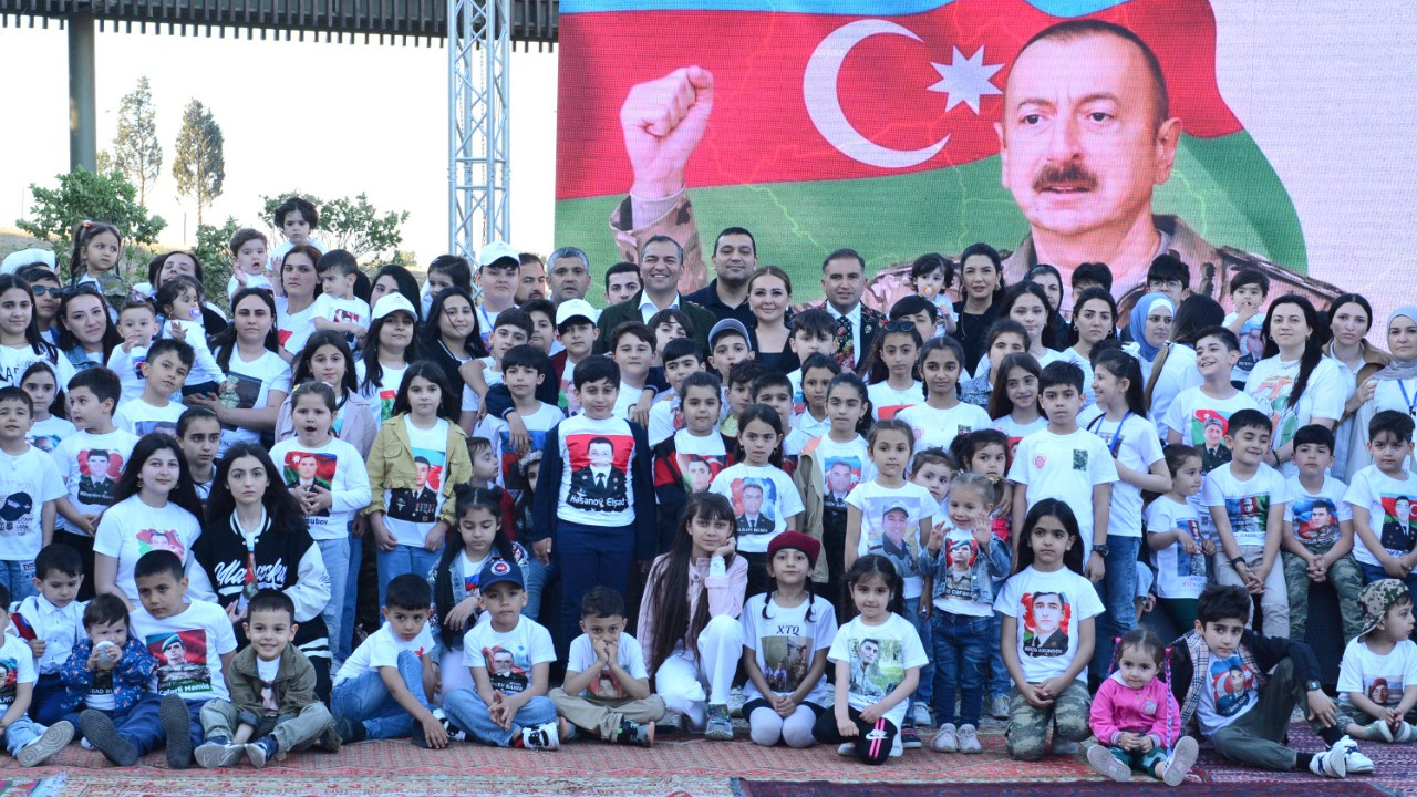 “Yanardağ” qoruğunda Vətən müharibəsi şəhidlərinin uşaqları üçün keçirilən bayram şənliyindən videoçarx hazırlanıb