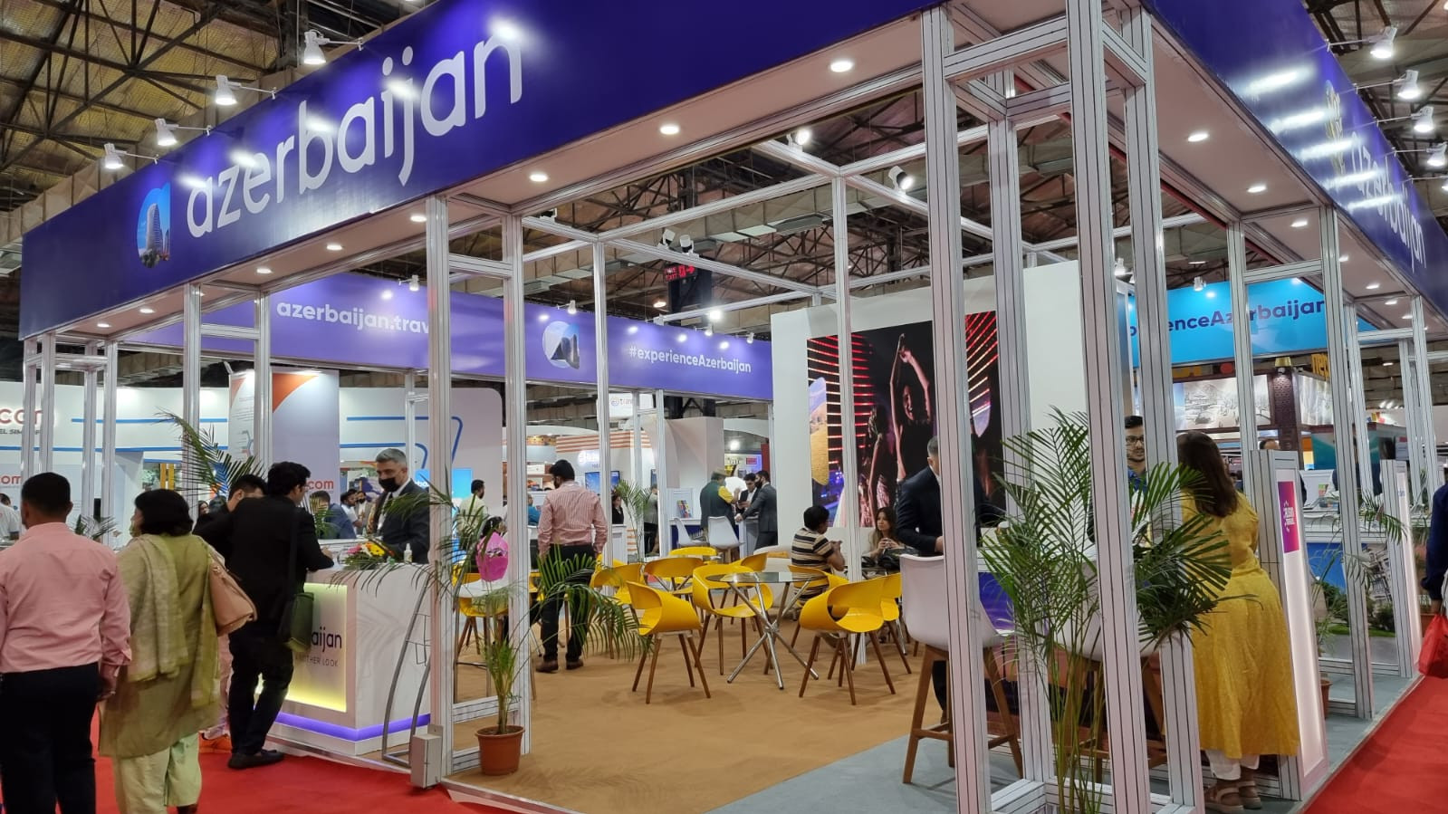 Azərbaycanın turizm imkanları Hindistanda "OTM Mumbai 2022" sərgisində nümayiş olunur