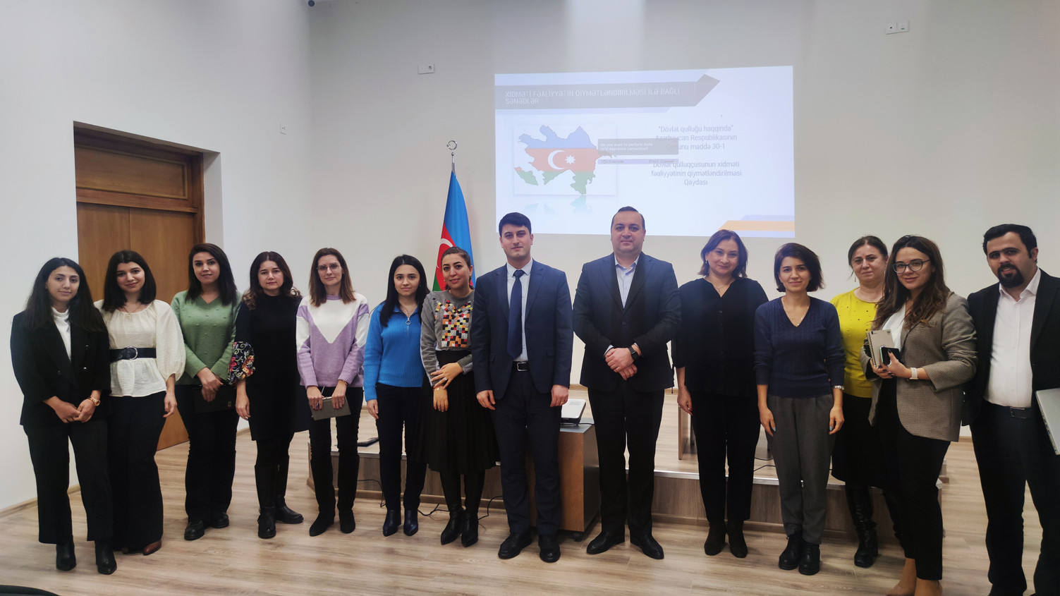 DTA əməkdaşlarına “Dövlət qulluqçularının xidməti fəaliyyətinin qiymətləndirilməsi” təlimi keçirilib