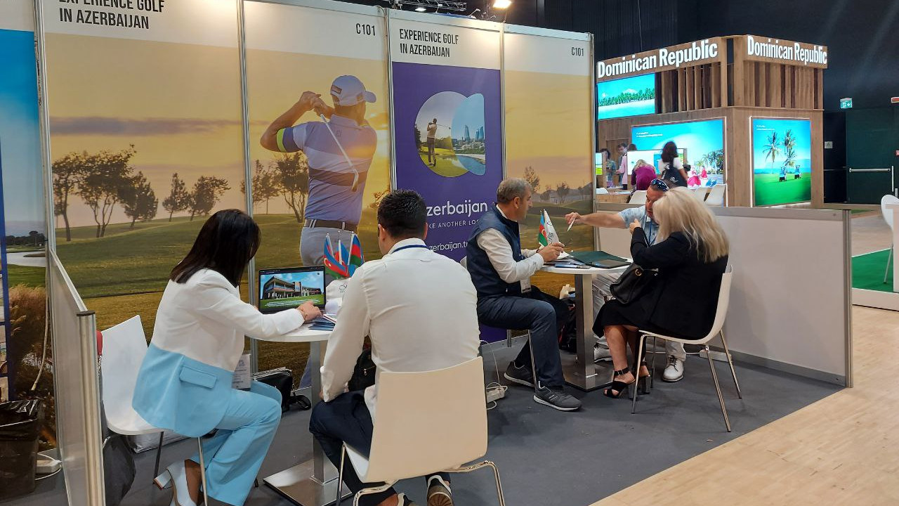 Azərbaycanın qolf turizmi üzrə imkanları beynəlxalq sərgidə nümayiş olunur