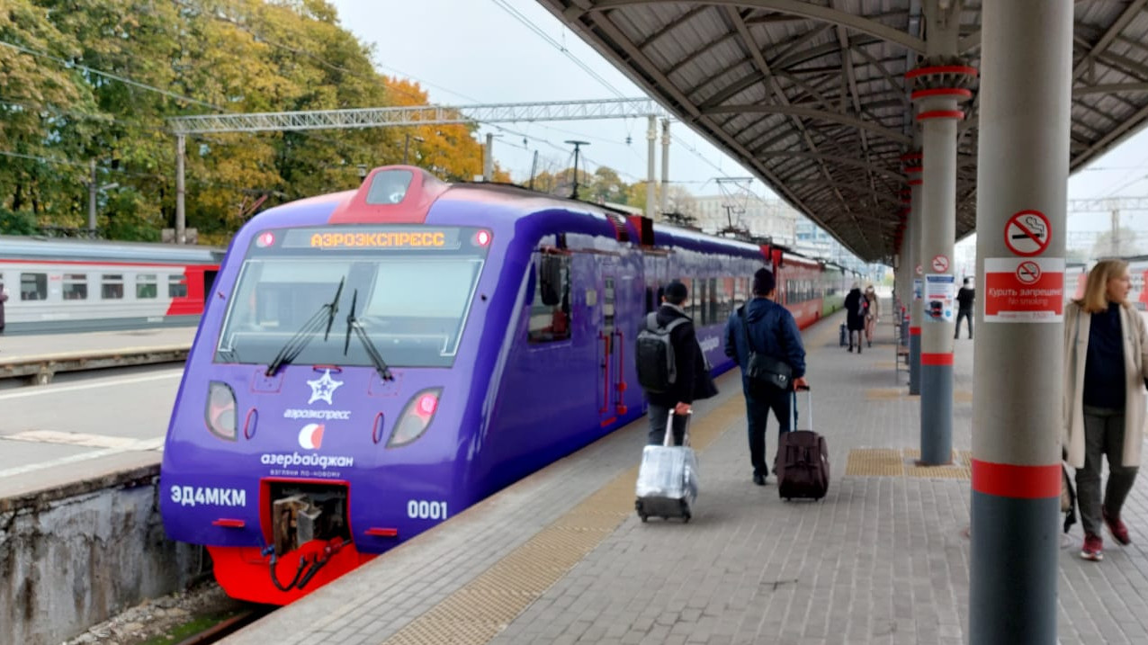 Azərbaycanın turizm brendi Rusiya qatarlarında