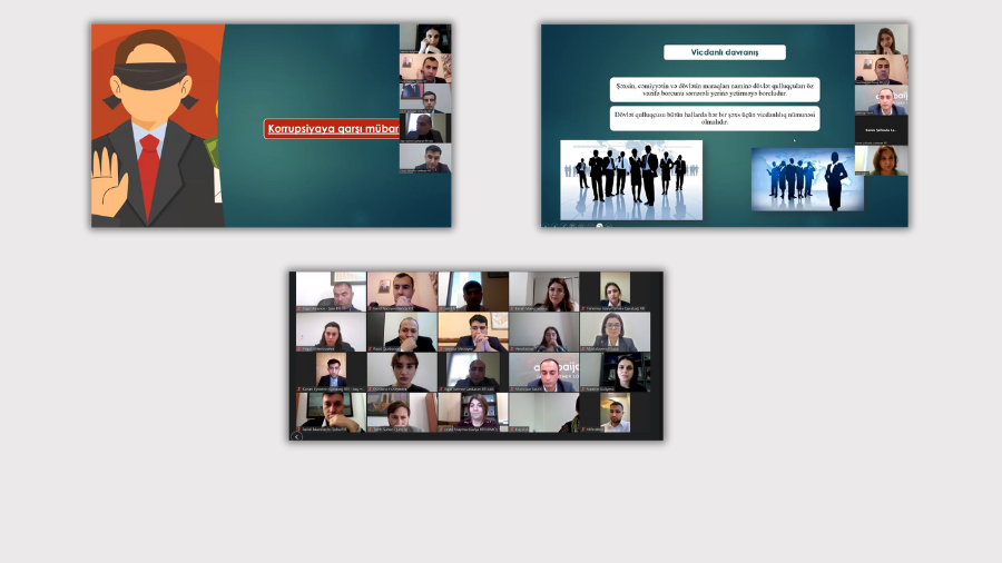 DTA-nın regional idarələrinin əməkdaşlarına “Korrupsiyaya qarşı mübarizə və etik davranış qaydaları” mövzusunda təlim keçirilib